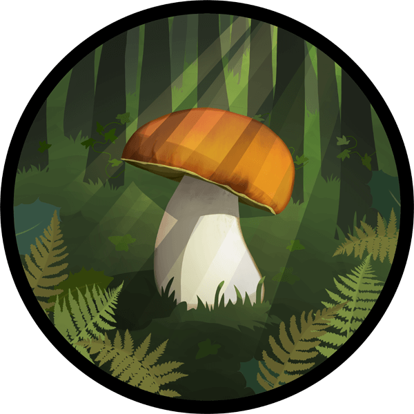 Mushroom stalkers logo